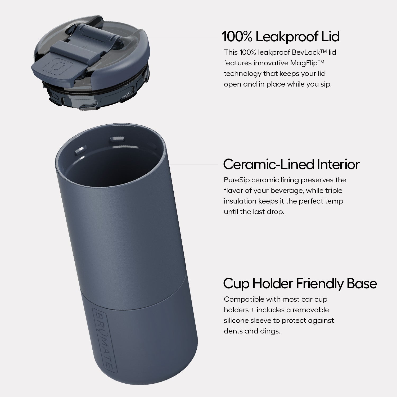 Strova 18oz | Matte Black
